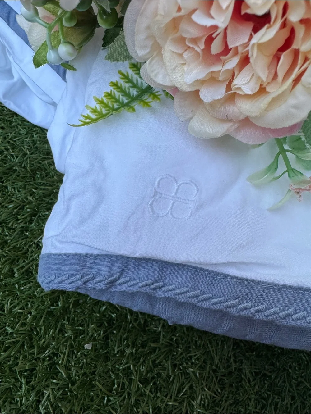 Boll & Branch Signature Organic Cotton Hemmed Sheet Set, King new with tags $300